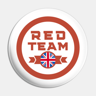 Cybersecurity Red Team UK Gamification Badge CTF Pin