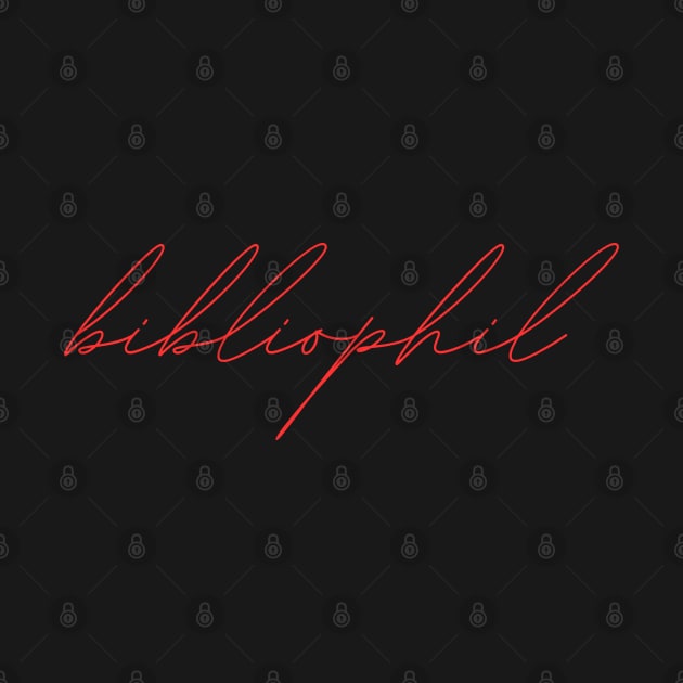 bibliophil - german language RED by PrintsHessin