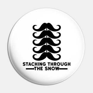 Staching Through The Snow Pin