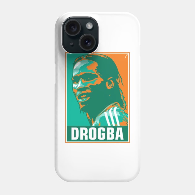 Drogba - IVORY COAST Phone Case by DAFTFISH