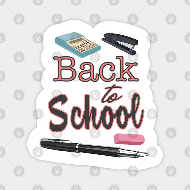 Back to school Magnet by smoochugs