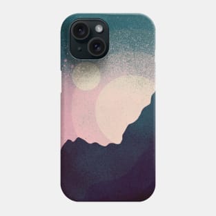 Moon dark peak Phone Case