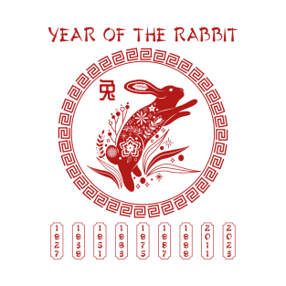 Chinese Zodiac Rabbit T-Shirt