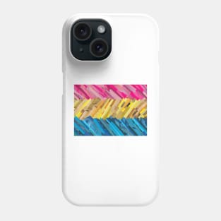 Pan Pride Flag Collage Phone Case