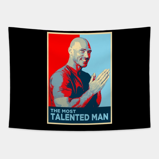 Johnny Sins Most Talented Man on Earth Tapestry by kaitokid