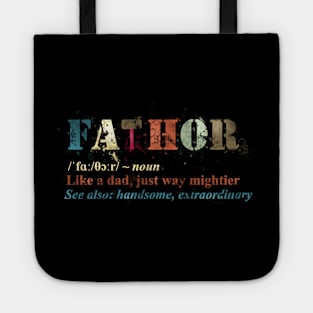 Fathor Thor Definition Like A Dad Tote