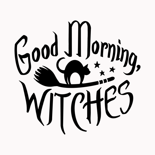 Good Morning, Witches Logo by Karothekreator