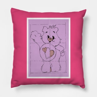 Care Bear Blueprint Pillow