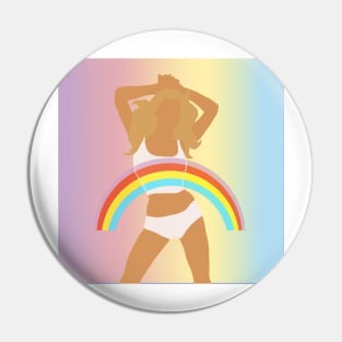 Mariah Carey Rainbow album cover (LGBT Pride, also!) Pin