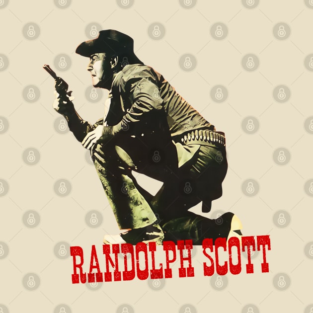 Randolph Scott - Western Star by wildzerouk