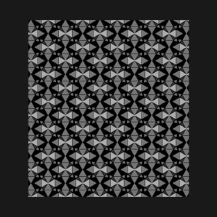 Black seamless pattern T-Shirt