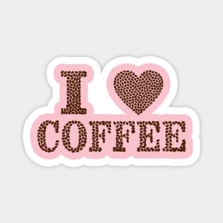 I live coffee Magnet