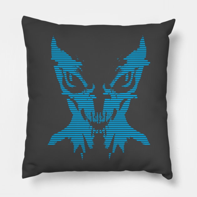 XCOM Graphic Tee Pillow by waveformUSA