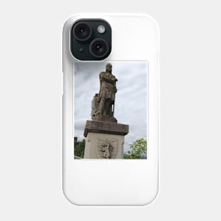 Robert The Bruce Statue At Stirling Castle Phone Case