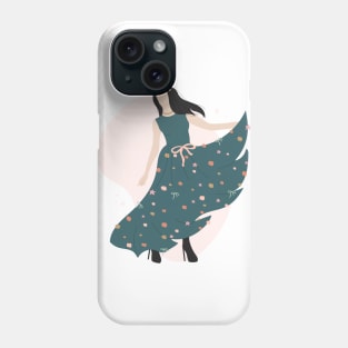 My Little Green Dress Phone Case