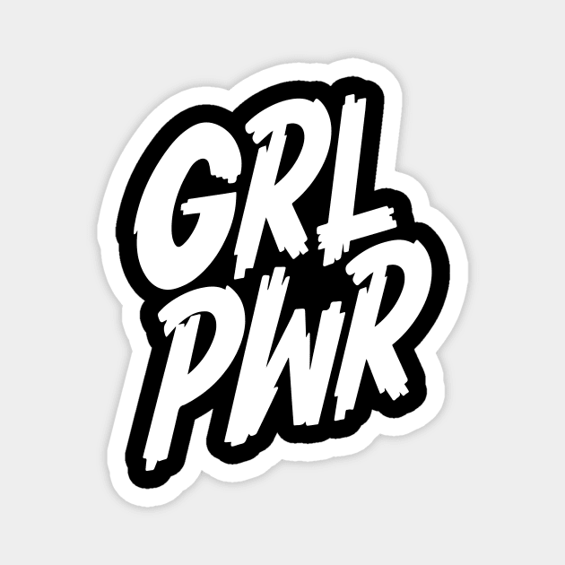 GRL PWR Magnet by Quynhhuong Nguyen