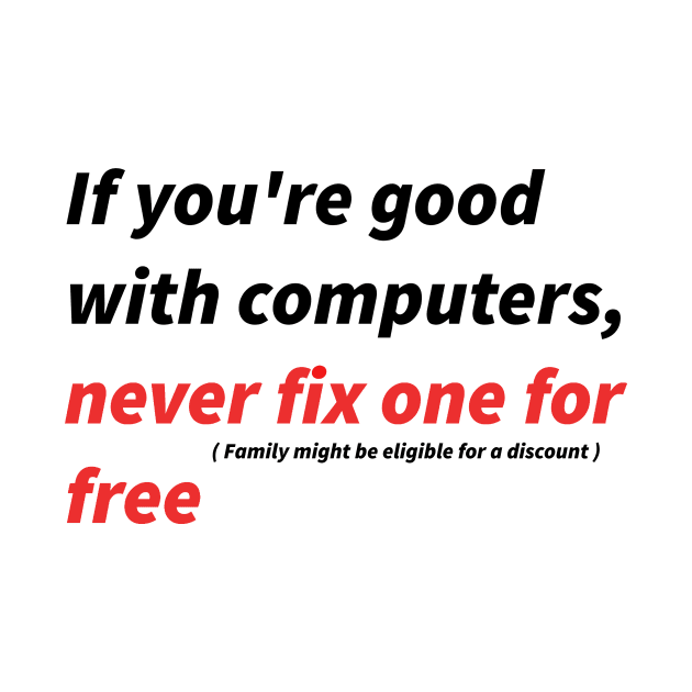 If you&amp;amp;amp;#39;re good with computers... by findingNull