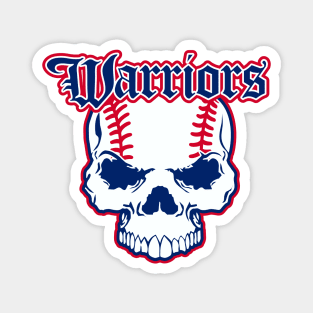 Warriors Baseball Logo Magnet