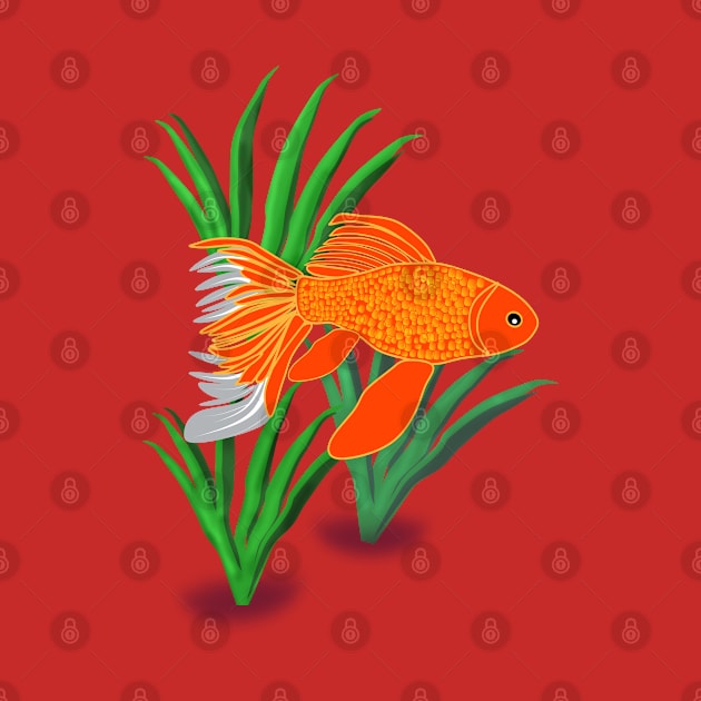 The Goldfish by RoxanneG