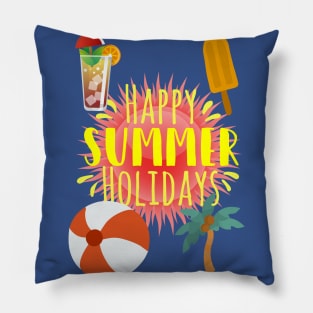 Happy sommer holidays Pillow