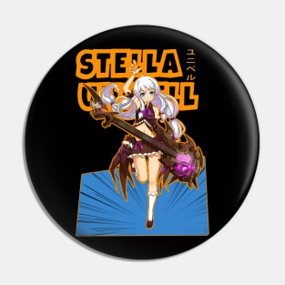 SoulCrystal Chronicles Stella's Quest - Game T-Shirt Pin