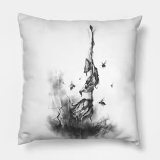 The Dead Flower Never Blooms Pillow