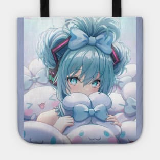 cinnamon roll miku Tote