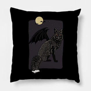 Bat Fox Pillow