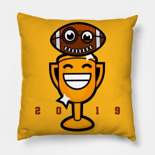 American Football Season 2109 T-Shirt Pillow