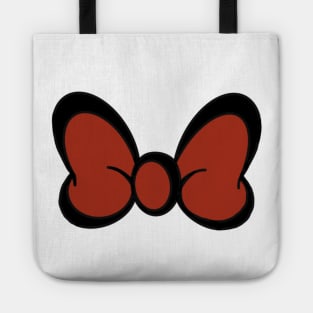 Red bow Tote