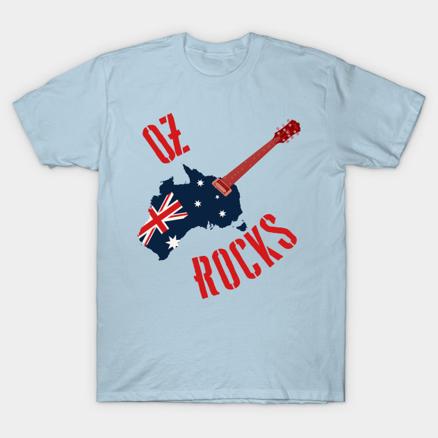 Disover OZ Rocks - Australia - T-Shirt