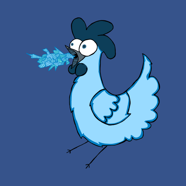 Gilbert the Ice Breathing Chicken of Doom by mm92