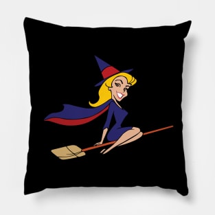 Samantha Stevens Bewitched Cartoon Pillow