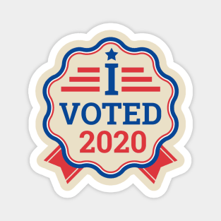 I Voted 2020 Design Magnet