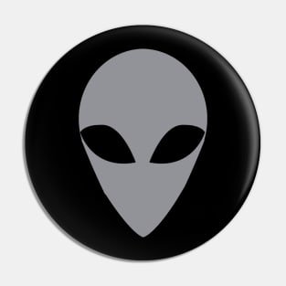 Alien Grey Pin