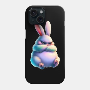 Angry rabbit Phone Case