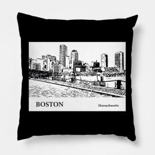 Boston - Massachusetts Pillow