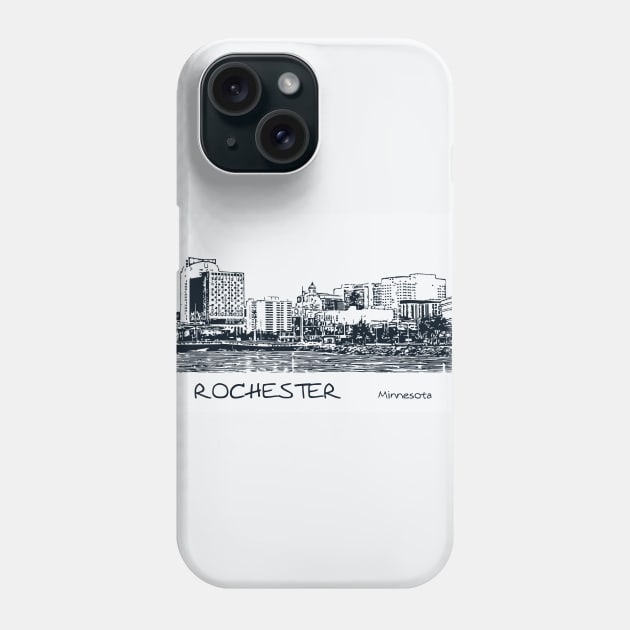 Rochester Minnesota Phone Case by Lakeric