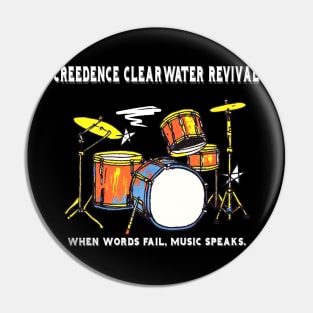 Creedence Clearwater Revival Pin