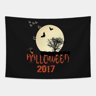 Halloween 2017 by Basement Mastermind Tapestry