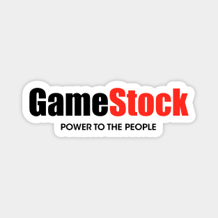 Game Stock power to the people Magnet