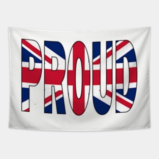 Flag of The United kingdom - London England PROUD Tapestry