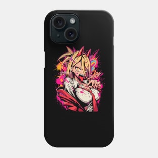 power - chainsaw man Phone Case