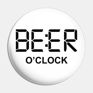 Beer o clock Pin