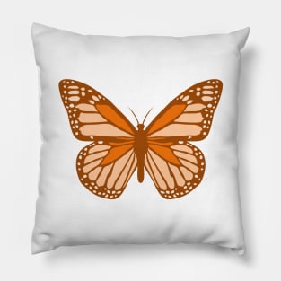 Butterfly (Orange) Pillow