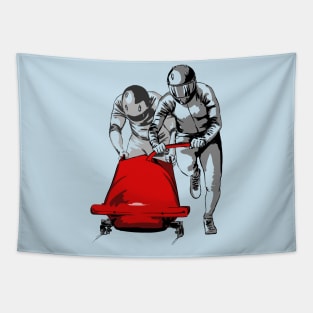 Bobsleigh Tapestry