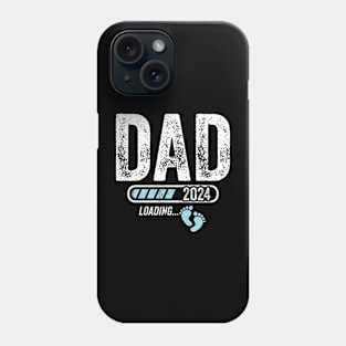 Dad 2024 loading for pregnancy announcement Phone Case