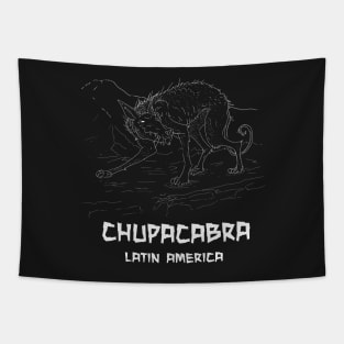 Chupacabra Tapestry