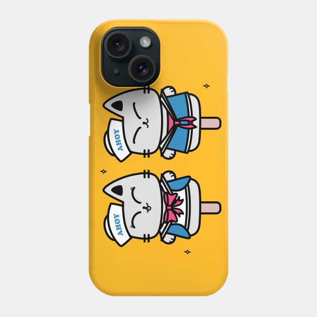 Ahoy! Kitty-Pops. Phone Case by plattercats