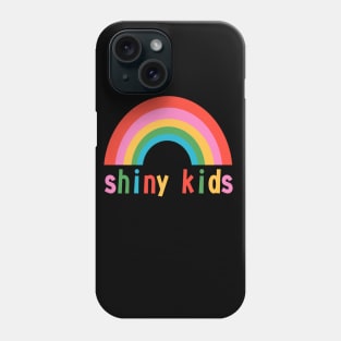 Rainbow kids shiny T-shirt Phone Case